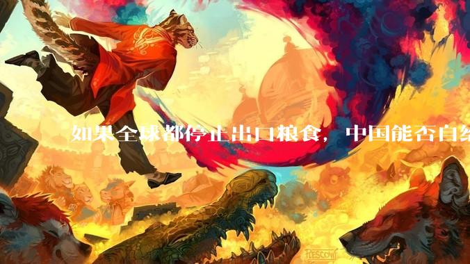 如果全球都停止出口粮食，中国能否自给自足？