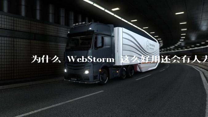 为什么 WebStorm 这么好用还会有人去用 VSCode？